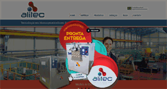 Desktop Screenshot of alitec.com.br