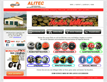 Tablet Screenshot of alitec.at